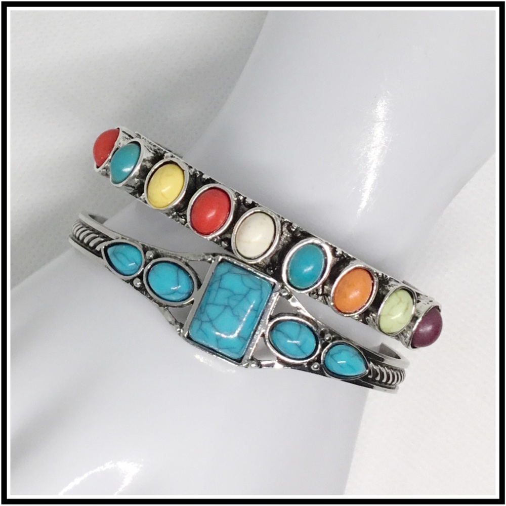 Turquoise Bracelet Set